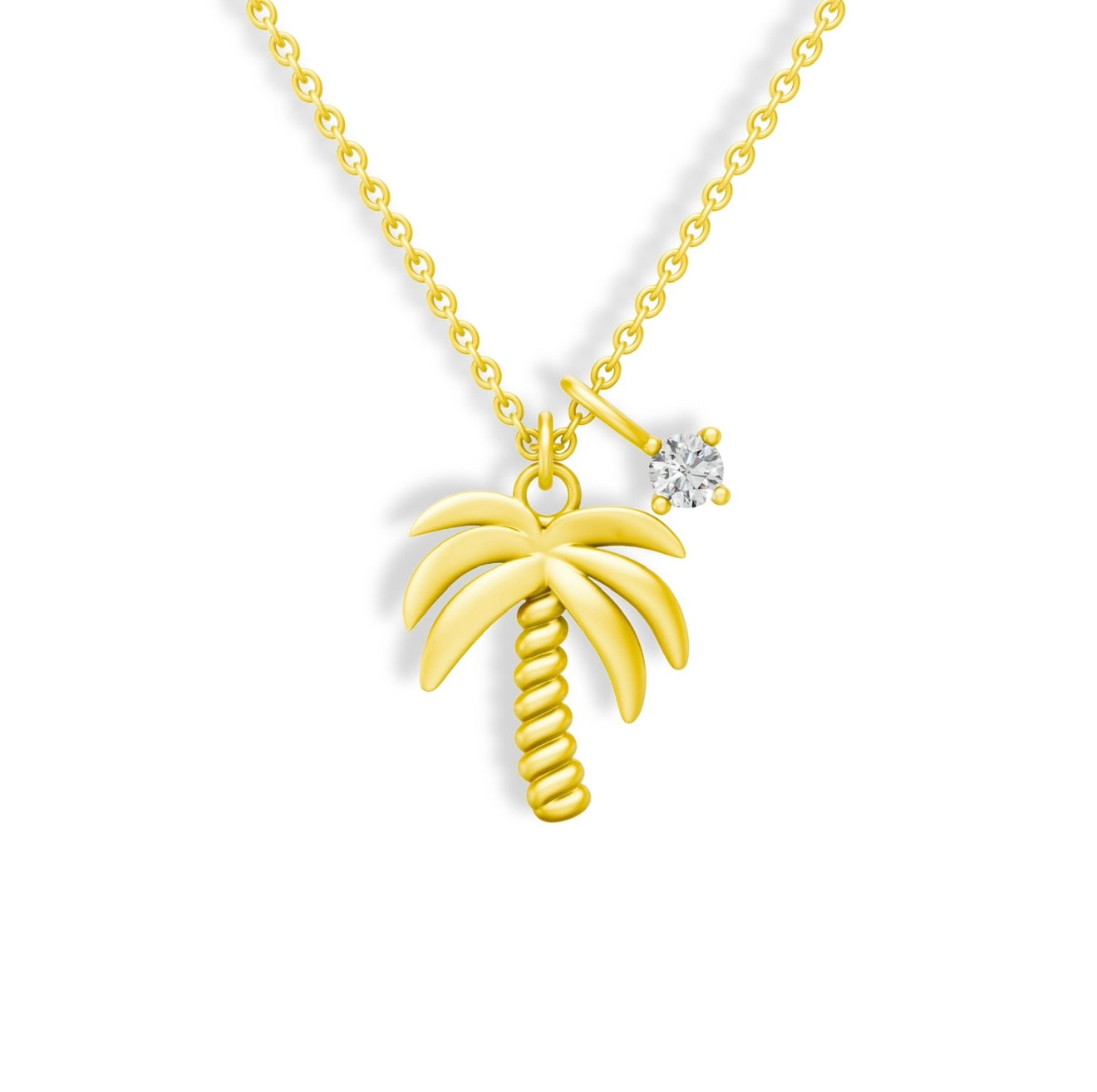 enduring palm necklace - ZOVA JEWELS